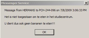 Geen bananen vandaag